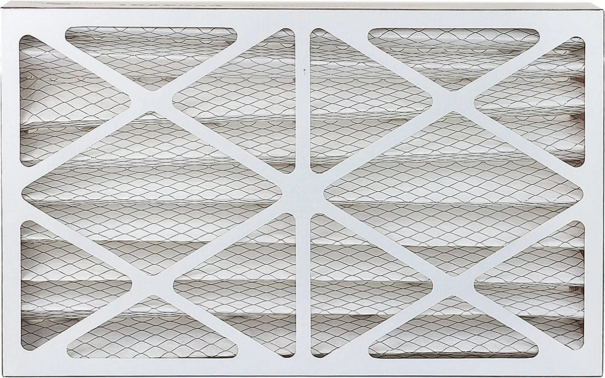 Filterbuy 16x25x4 MERV 13 Pleated HVAC AC Furnace Air Filters (6-Pack)
