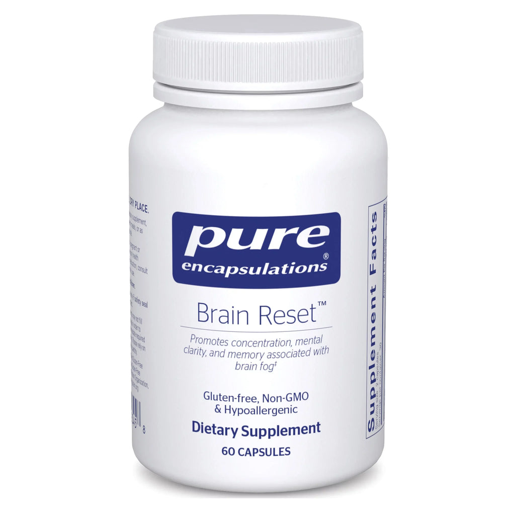 Pure Encapsulations Brain Reset | Supports Concentration, Clarity, and Memory Associated with Brain Fog | 60 Capsules*