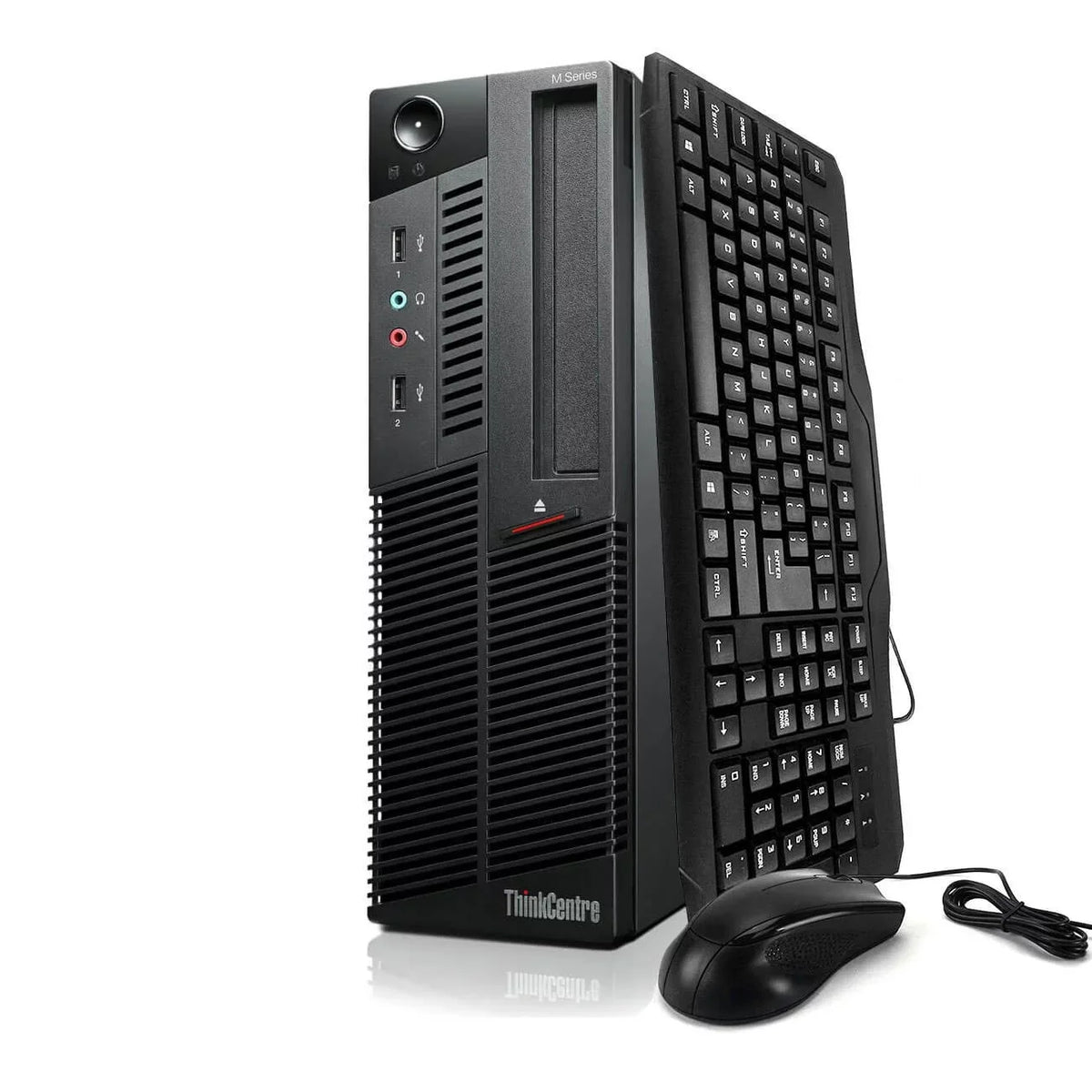 M91 ThinkCentre Desktop Computer Core I5 3.2GHz 8GB RAM 250GB HDD Windows 10 Home Includes Bluetooth,WIFI,Keyboard and Mouse