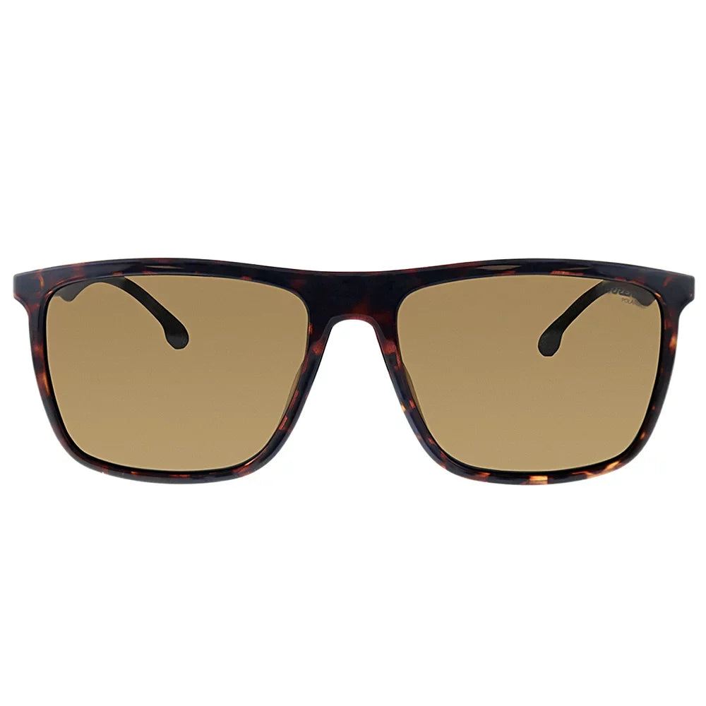 Carrera Polarized Bronze Rectangular Men's Sunglasses CARRERA 8032/S 0086/SP 57