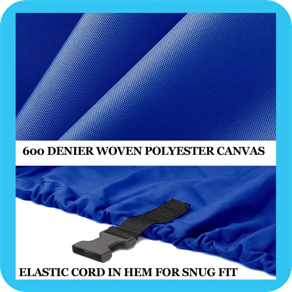 BLUE, GREAT QUALITY BOAT COVER Compatible for TRITON 190 SF 2002-2008