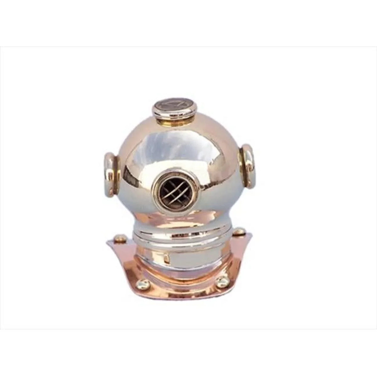 Metal Diving Helmet Paper Weight 3 in. Decorative Accent