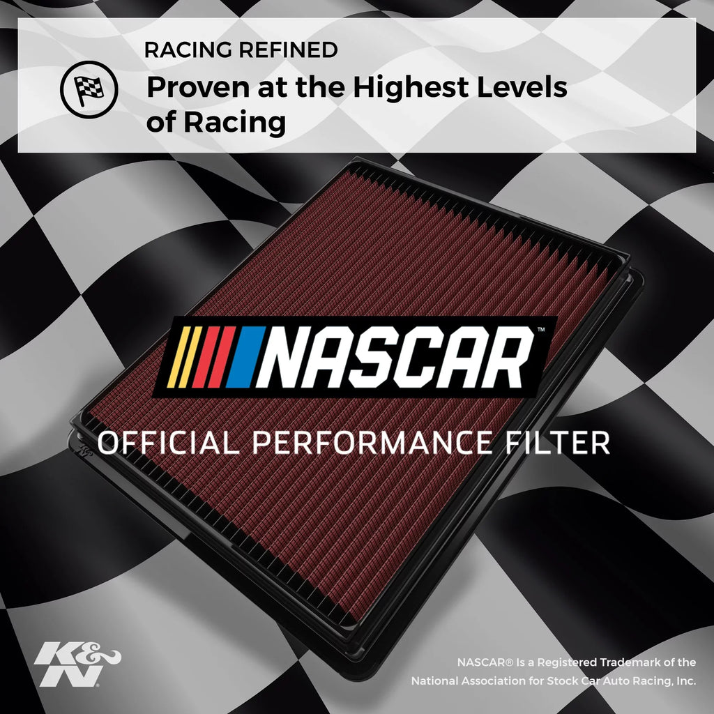 K&N Engine Air Filter: High Capability Premium, Washable, Replacement Filter: 2005-2010 Toyota/Lexus (Highlander Hybrid, RX400h) 3.3L V6,, 33-2344