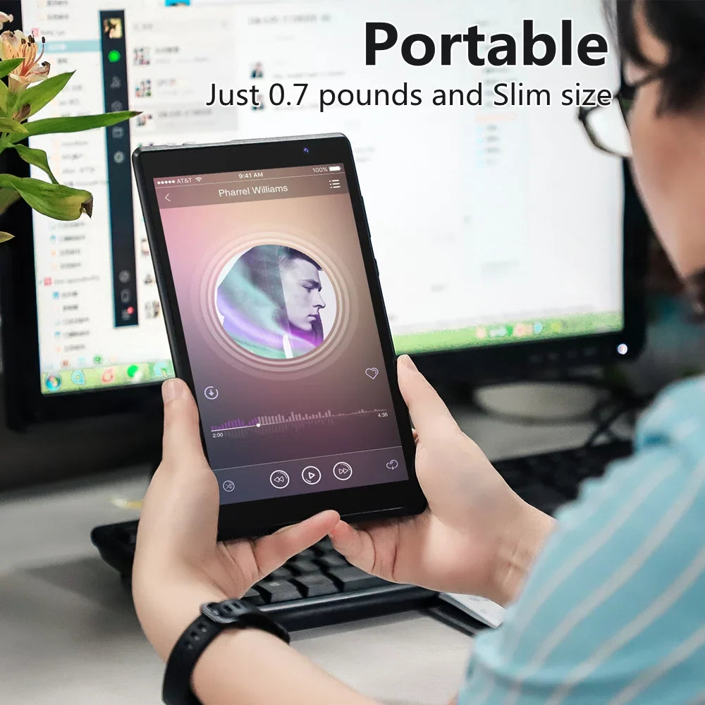 Tablet, 8 inch Android 11 Tablets RAM2GB+ROM32GB Quad Core Tablet, IPS Display 8.0 MP Camera, Wi-Fi, Bluetooth, GPS, FM Tablet PC Black