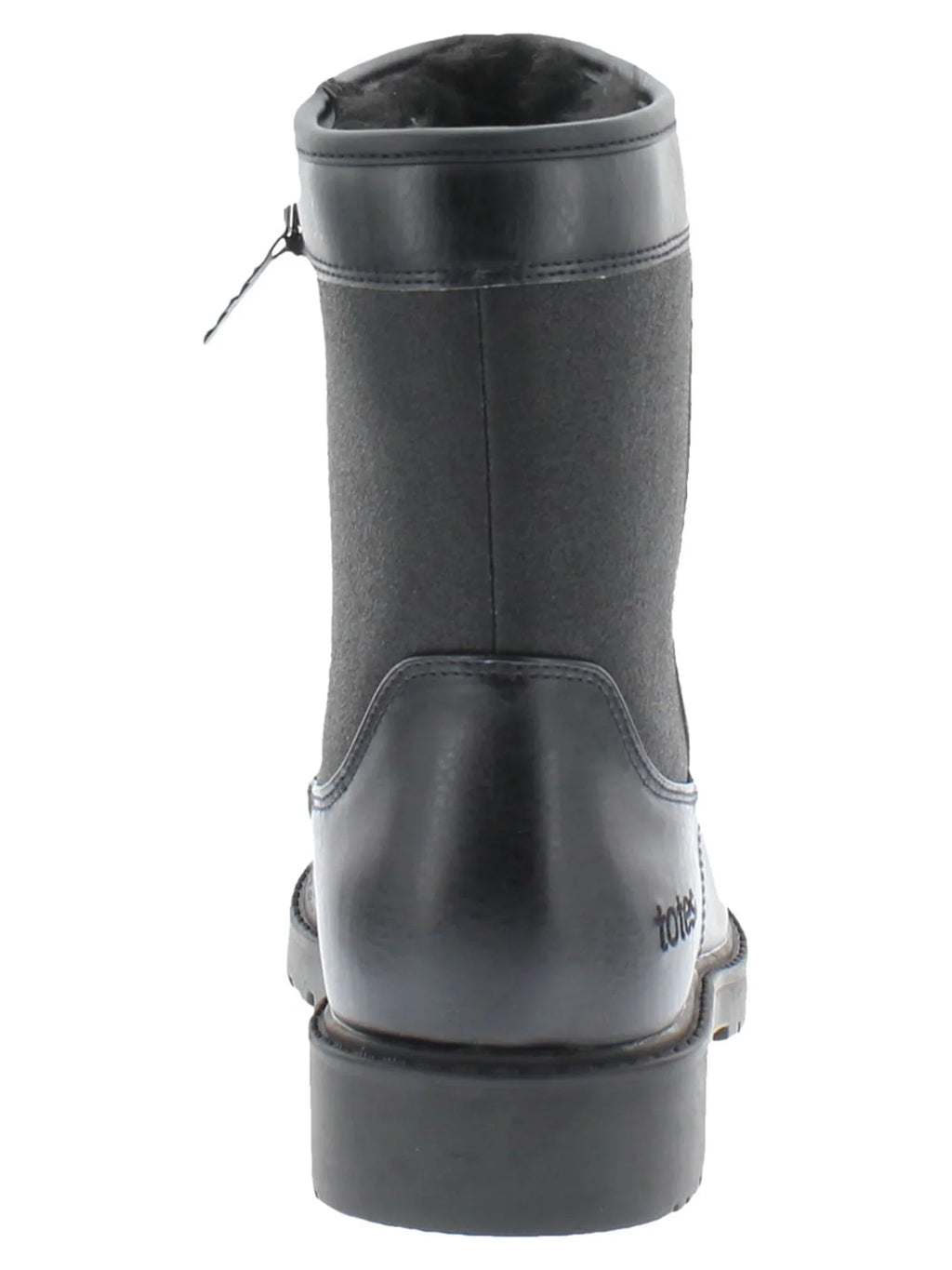 Totes Men's Stadium Fluid Faux Fur Lined Snow Boot - Wide Width Available