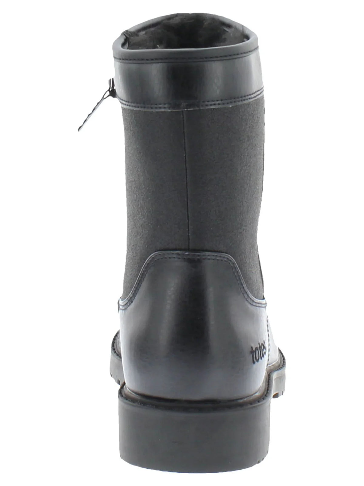 Totes Men's Stadium Fluid Faux Fur Lined Snow Boot - Wide Width Available