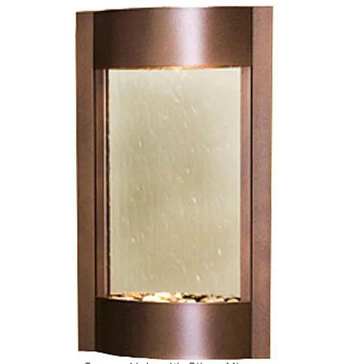 Adagio SWA5040 Serene Fluid - Silver Mirror Wall Fountain