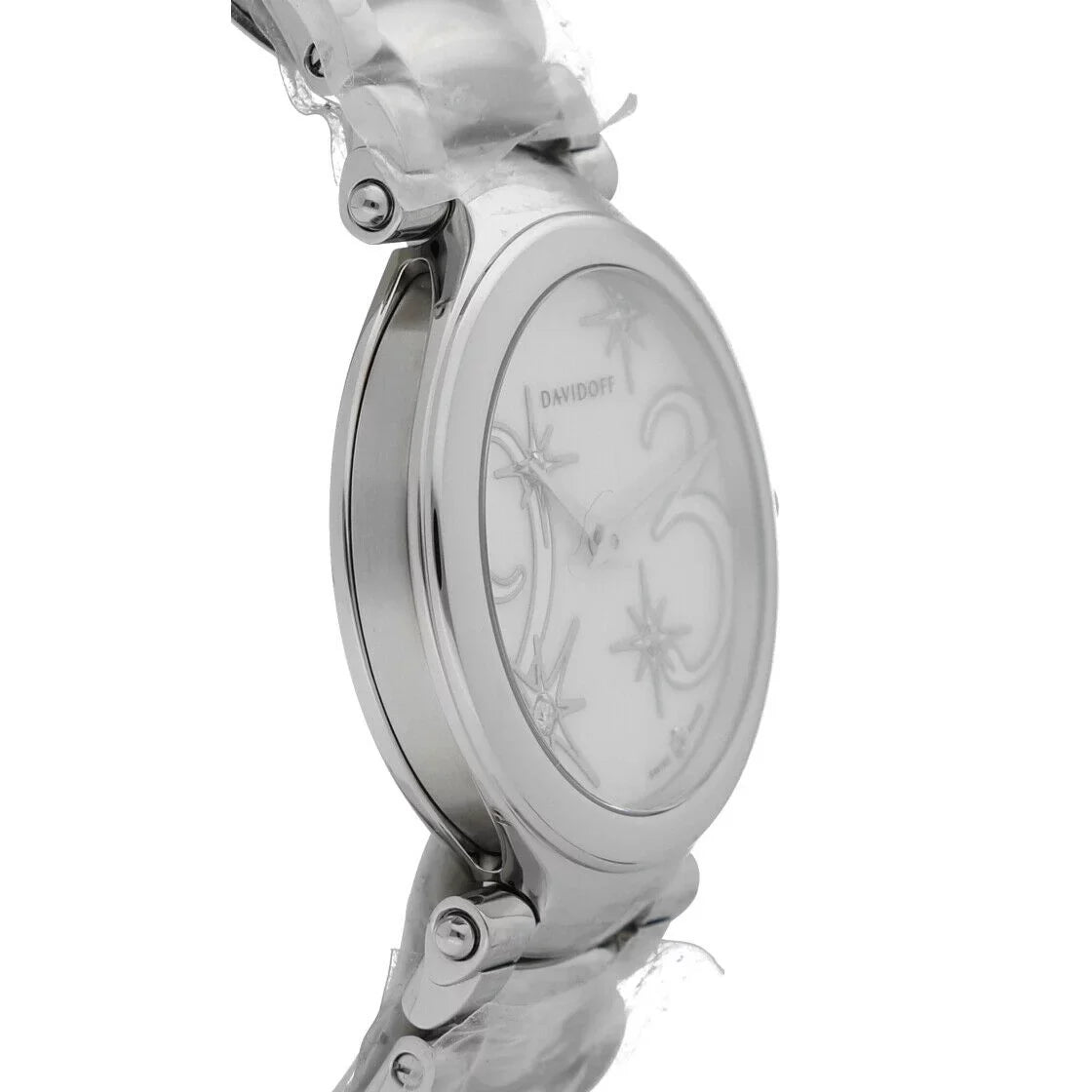 Davidoff 21156 Lady Mother of Pearl Stainless Steel 30mm Quartz Women's Watch
