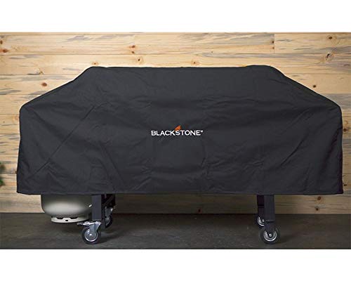 Blackstone 1528 600D Polyester Heavy Duty Flat top Gas Grill Cover, Liquid Resistant Exclusively Fits 36" Griddle Cooking Station, Black