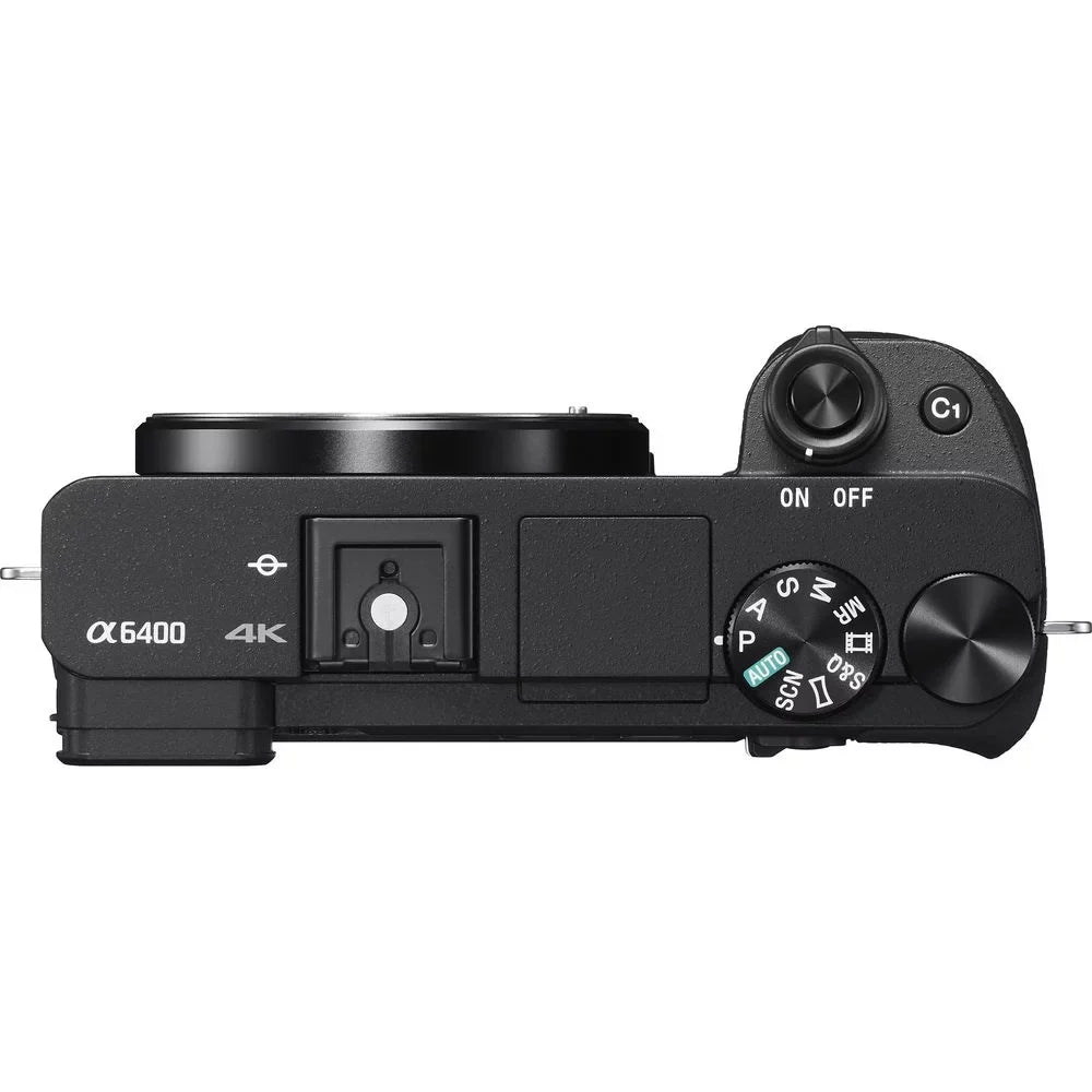 a6400 Mirrorless Camera +16-50mm f/3.5-5.6 OSS Lens +3 PC Filter +64GB
