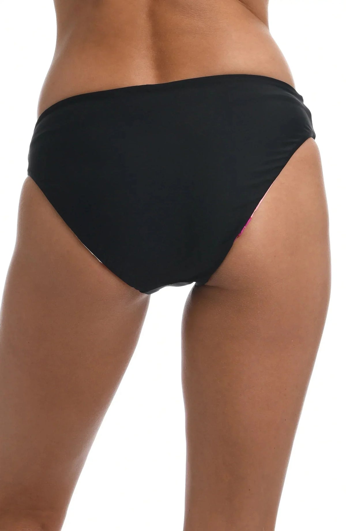 La Blanca Women's Reversible Hipster Bikini Bottoms Swimsuit Pink Size 8