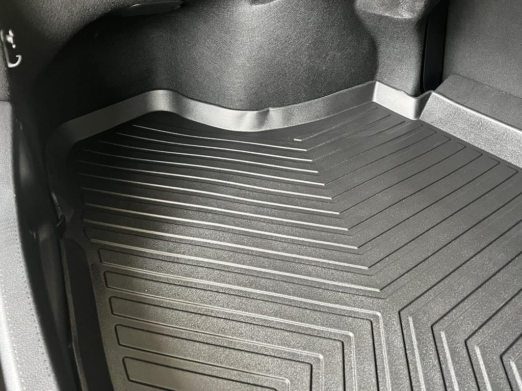 EACCESSORIES EA Cargo Liner – Trunk Mat for Toyota Camry 2018-2024 – Weather-Resistant Trunk Mats for Cars with Raised Lip – Non-Slip Car Trunk Mat Rubber – Easy to Install – Laser Pre-Cut Design