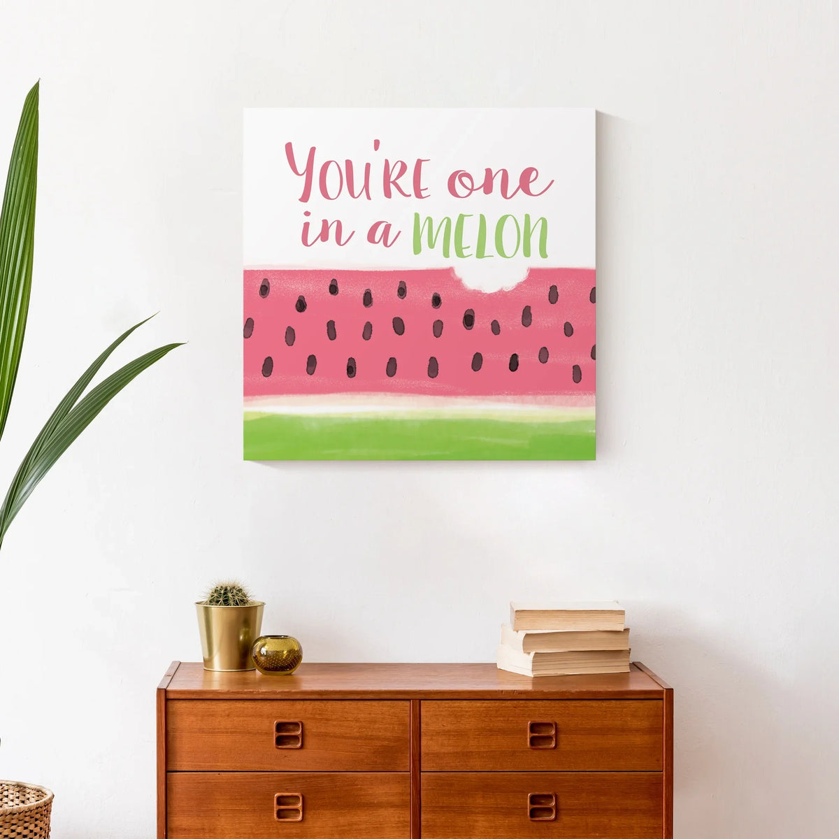 Creative Products One in A Melon 20x20 Canvas Wall Art
