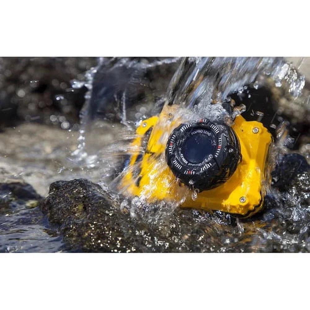 Open Box Kodak PIXPRO WPZ2 Rugged Fluid Digital Camera 16MP 4X Optical Zoom 2.7" LCD Full HD Video, Yellow