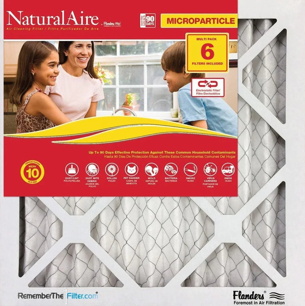 10x10x1 NaturalAire Microparticle MERV 10 Filters 85156.011010 (12 pack)