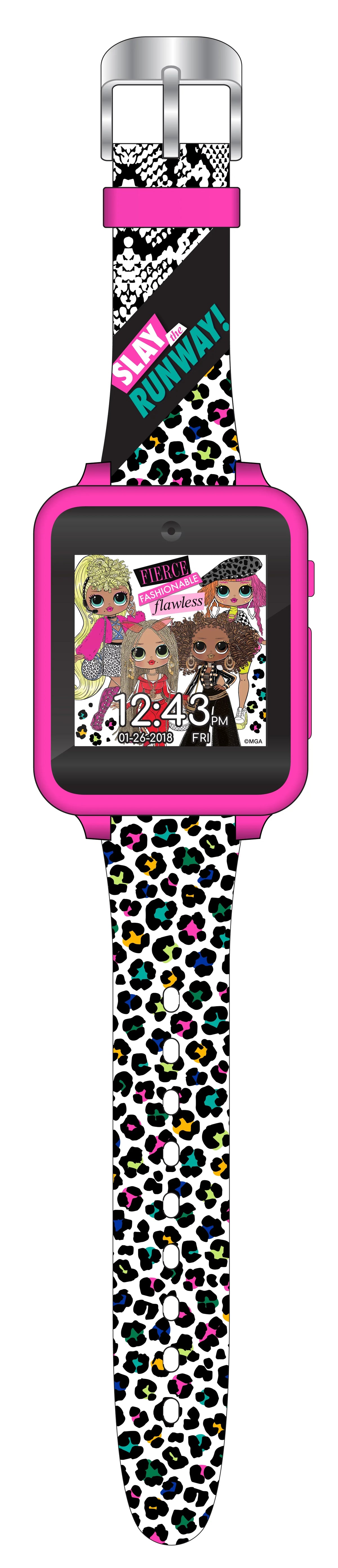MGA Entertainment LOL Surprise! Unisex Child iTime Interactive Smartwatch 40mm Pink (OMG4029)