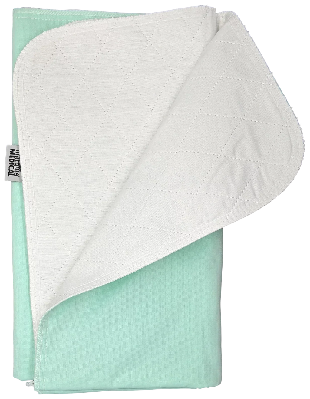 12 Pack Bed Pad Washable Incontinence Underpad - Absorbent Liquid Urinary Protection for Seniors Children 32 x 34 Green