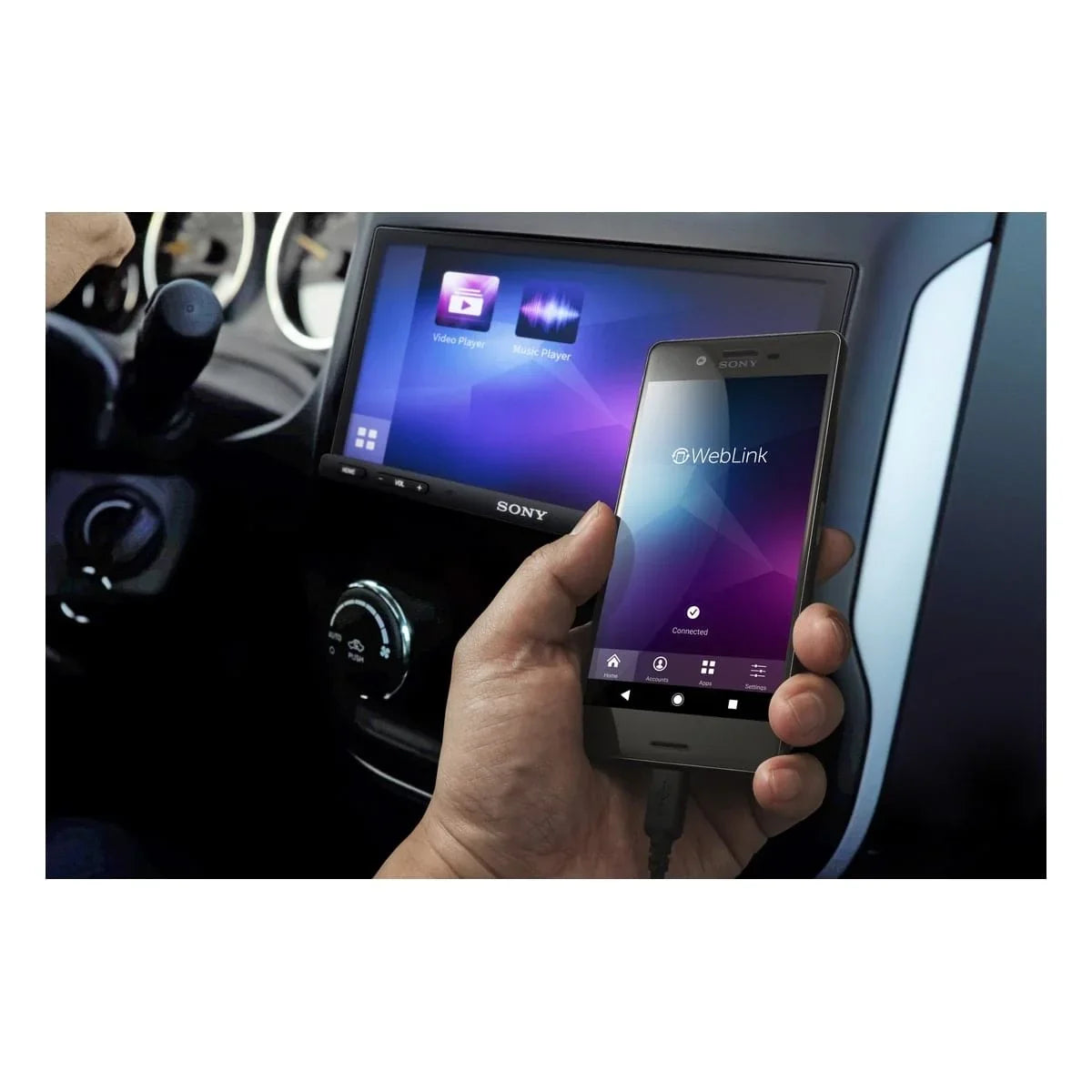 Mobile XAV-AX7000 6.95" CarPlay & Android Auto Digital Media Receiver