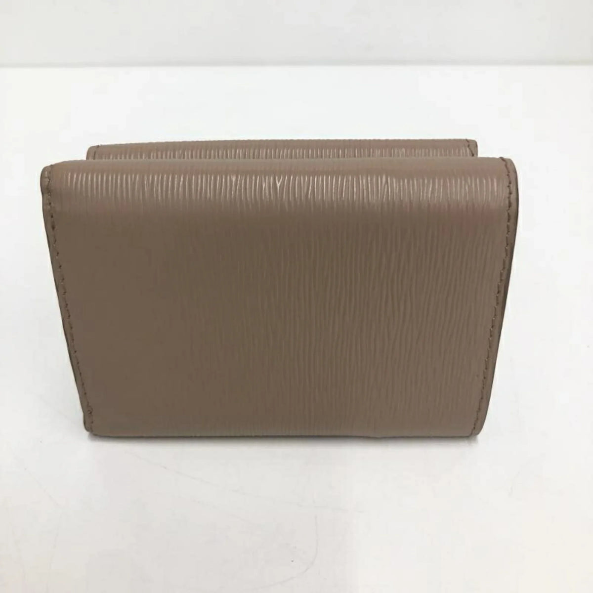 Pre-Owned PRADA Saffiano Metal Oro Long Wallet 1MH021 (Fair)