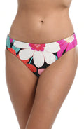 La Blanca Women's Reversible Hipster Bikini Bottoms Swimsuit Pink Size 8