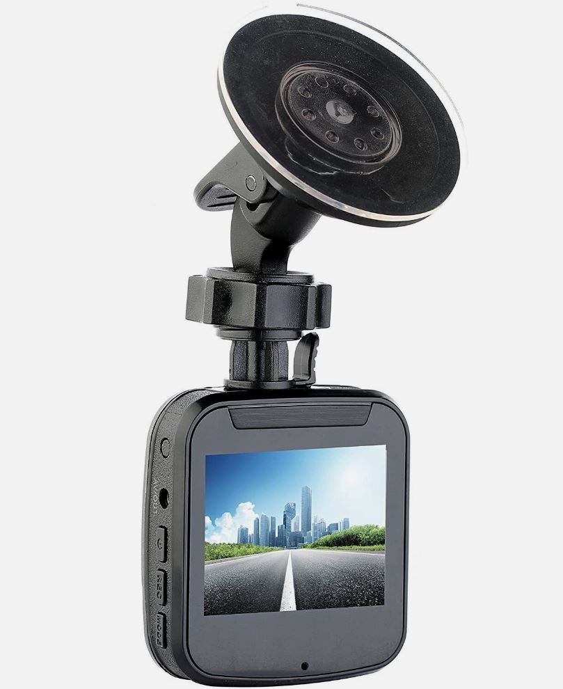 Polaroid 1080P PD-E73H HD Dash Cam Car Dashcam 2" LED Display Monitor Black