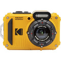 Open Box Kodak PIXPRO WPZ2 Rugged Fluid Digital Camera 16MP 4X Optical Zoom 2.7" LCD Full HD Video, Yellow