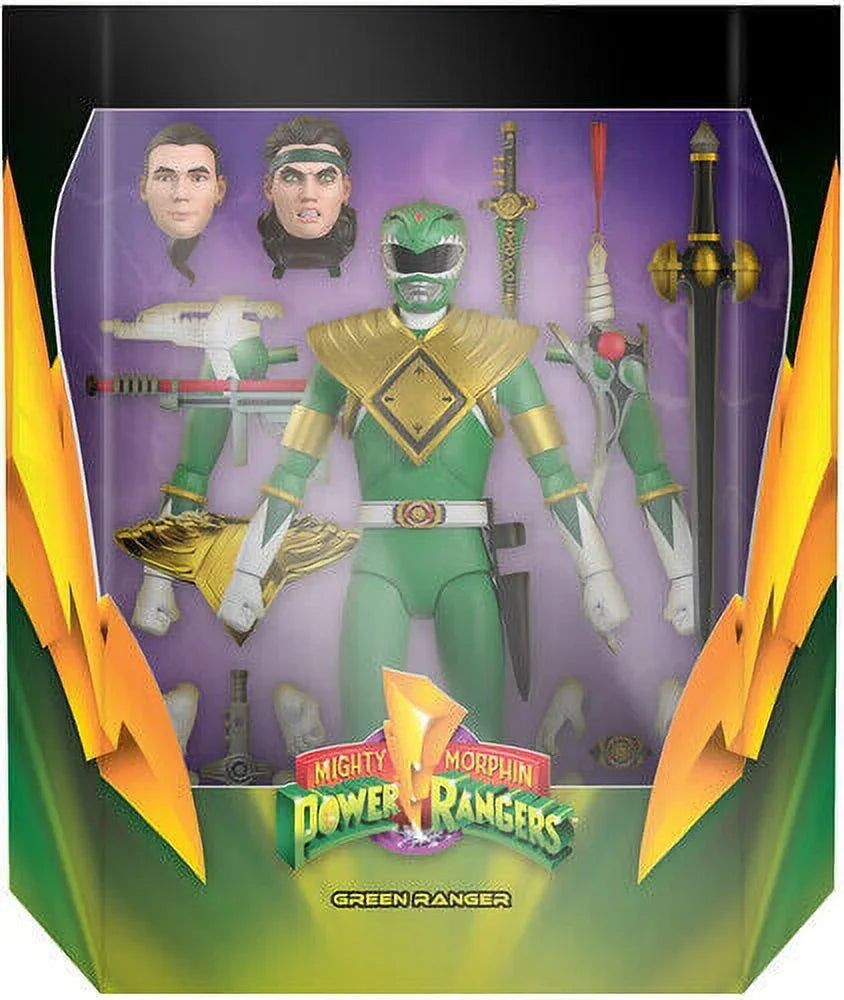 Super7 - Mighty Morphin Power Rangers ULTIMATES! Wave 1 - Green Ranger [New Toy]