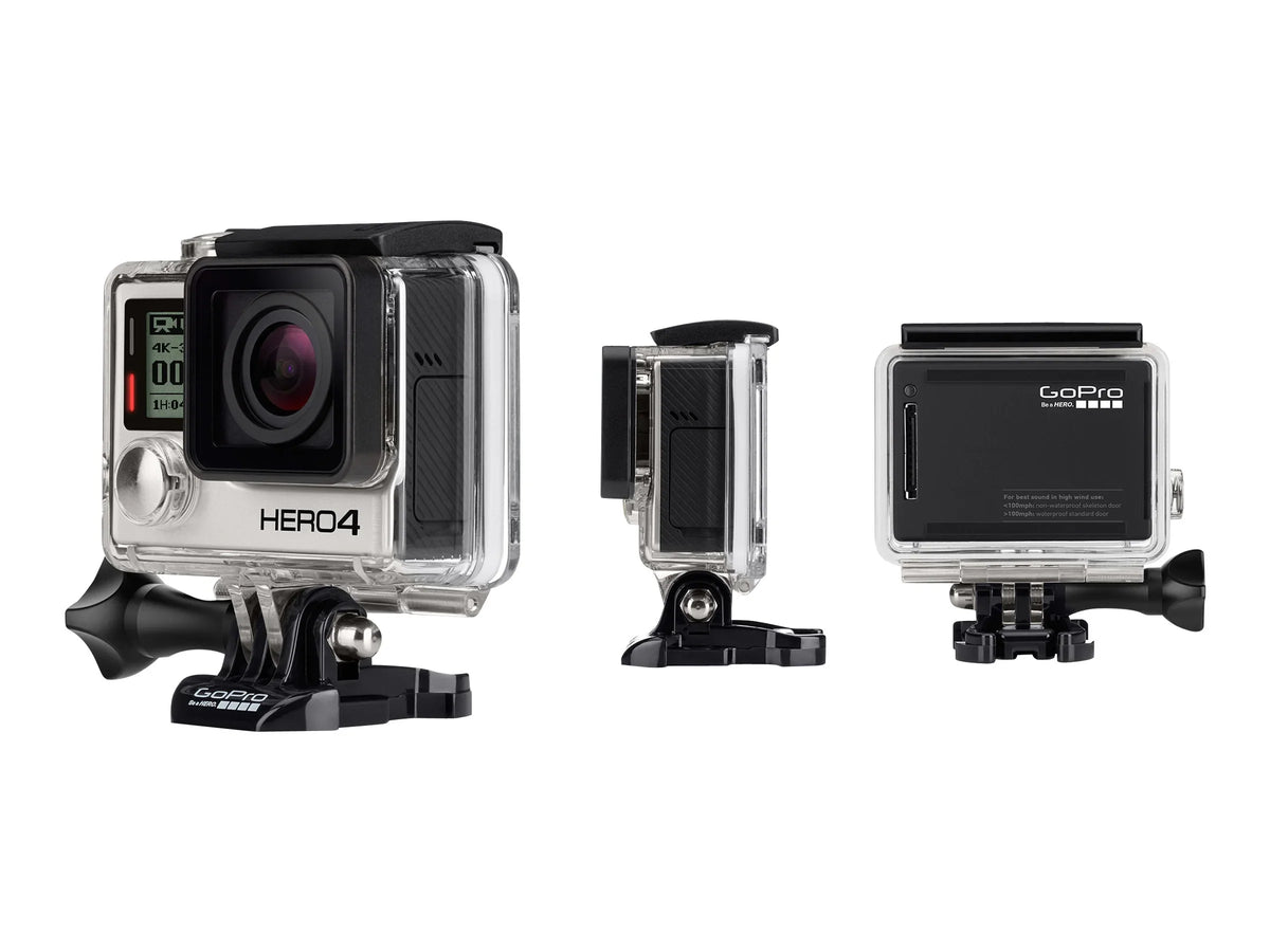 GoPro HERO4 - Black Edition - action camera - 4K - 12.0 MP - Wireless LAN, Bluetooth - Fluid up to 131.2 ft