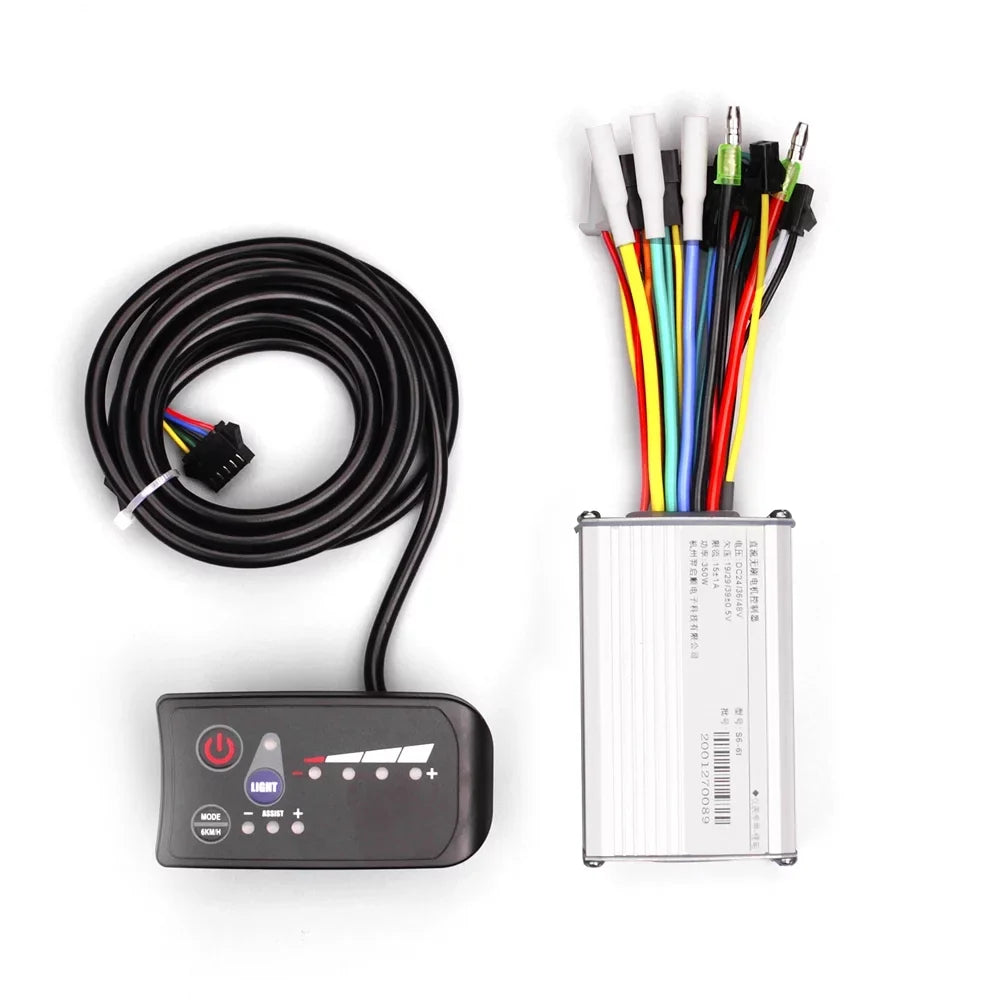 Pristin Electric Bicycle Controller,Bike E-bike 250w/350w Liquid Lcd Display Bike Fluid Led Lcd Rookin Yubz Mewmewcat Fluid L-ed Lcd Siuke 250w/350w 250w/350w