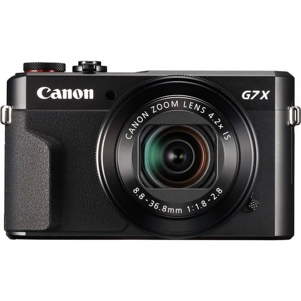 PowerShot G7X II G7 X Mark II 20.1MP HD Digital Camera (Black) - 1066C001