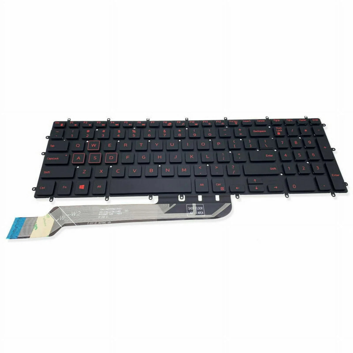 For Gaming G3-3579 3779 G5 15 5587 15-5587 Keyboard Backlit Red Characters