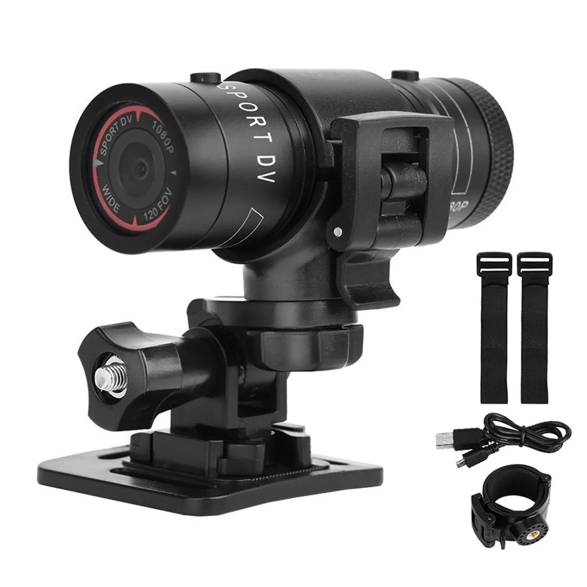 Dazzduo Camcorder,Wide Camera Fluid 120° Wide Camera Helmet Camera 120° Camera Fluid Camera Fluid Camera Camera Outdoor Camera Camera 120° Wide Bike Helmet Camera