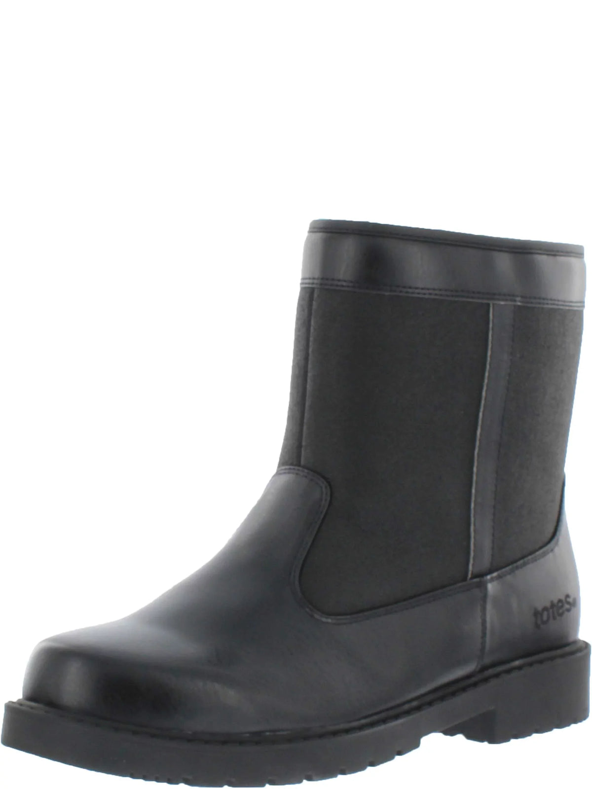 Totes Men's Stadium Fluid Faux Fur Lined Snow Boot - Wide Width Available
