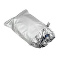 Boat Cover Yacht Protection Fluid Heavy Duty Silver Reflective 300D Oxford Fabric Anti-smashing Long-lasting and Tear Proof Fits V-HULL TRI-HULL Runabouts and Bass Boats 11-13FT