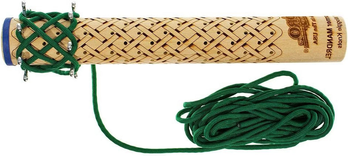 Easy Assist Mandrels – Knot Tying Tool – Includes Pins And Rubber Bands (1 1/2 Inch, 7 Bight)