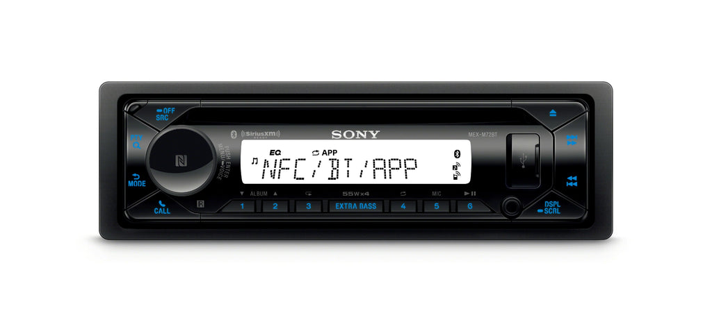 MEX-M72BT Marine CD Receiver with BLUETOOTH® Wireless Technology