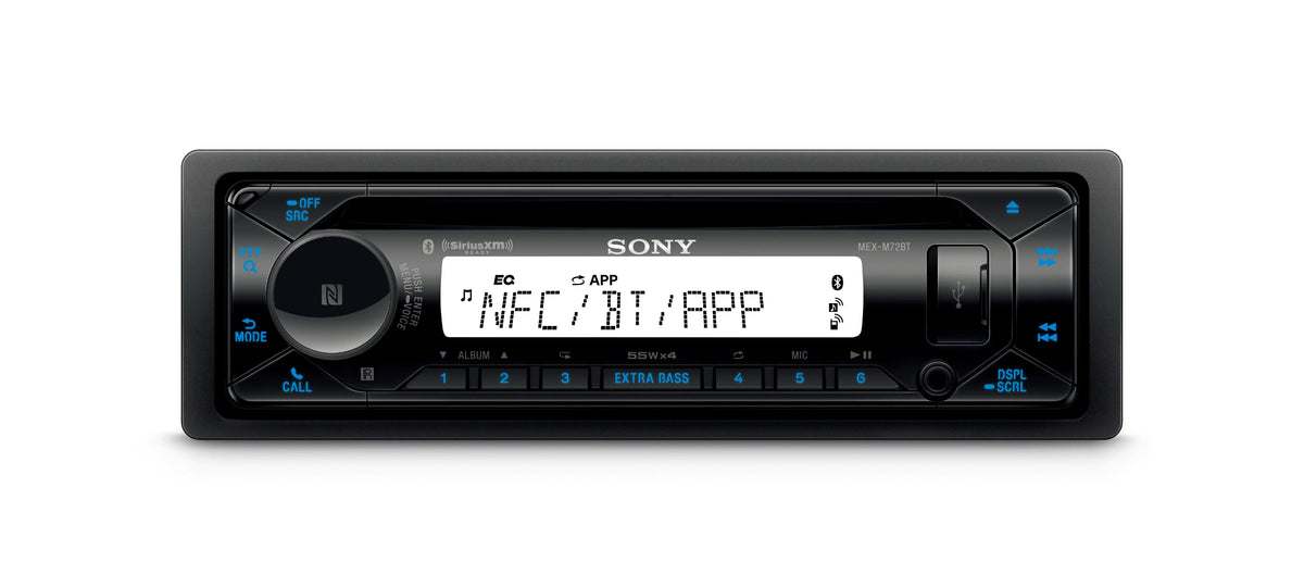 MEX-M72BT Marine CD Receiver with BLUETOOTH® Wireless Technology