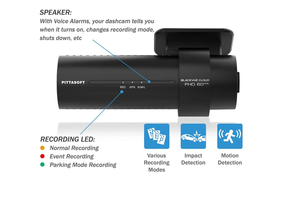 BlackVue DR770X-2CH-TRUCK Front + Liquid Exterior Dash Cam With 128GB Card | Cloud-Ready 1080p 60FPS GPS & WiFi