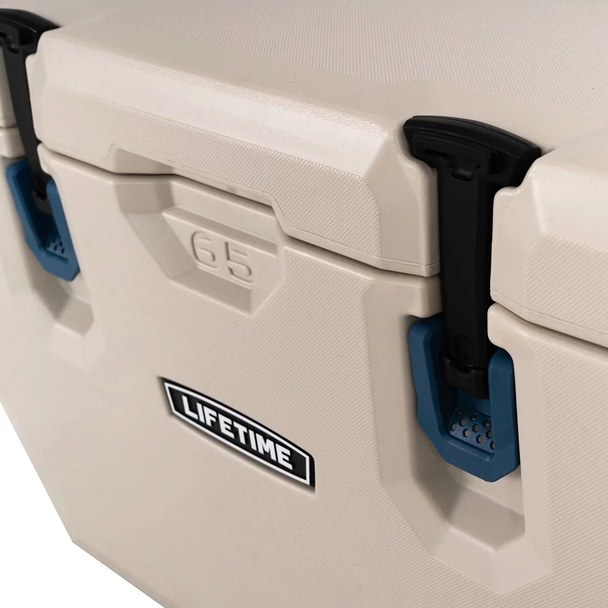 Lifetime 65 Quart High Functionality Polyethylene Cooler, Pumice Stone (290983)