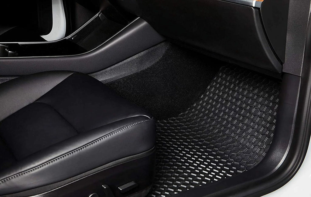TOUGHPRO Floor Mat Accessories Set (Front Row + 2nd Row) Compatible with Toyota 4Runner - All Weather - 2021