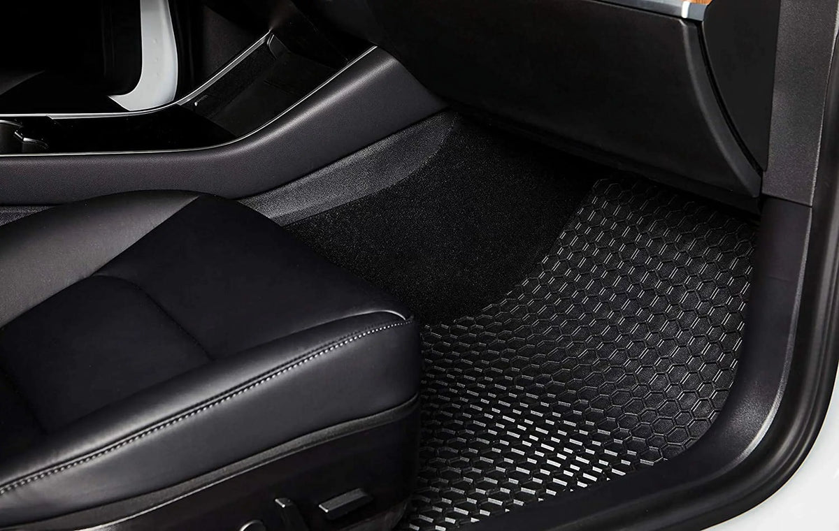 TOUGHPRO Floor Mat Accessories Set (Front Row + 2nd Row) Compatible with Toyota 4Runner - All Weather - 2021