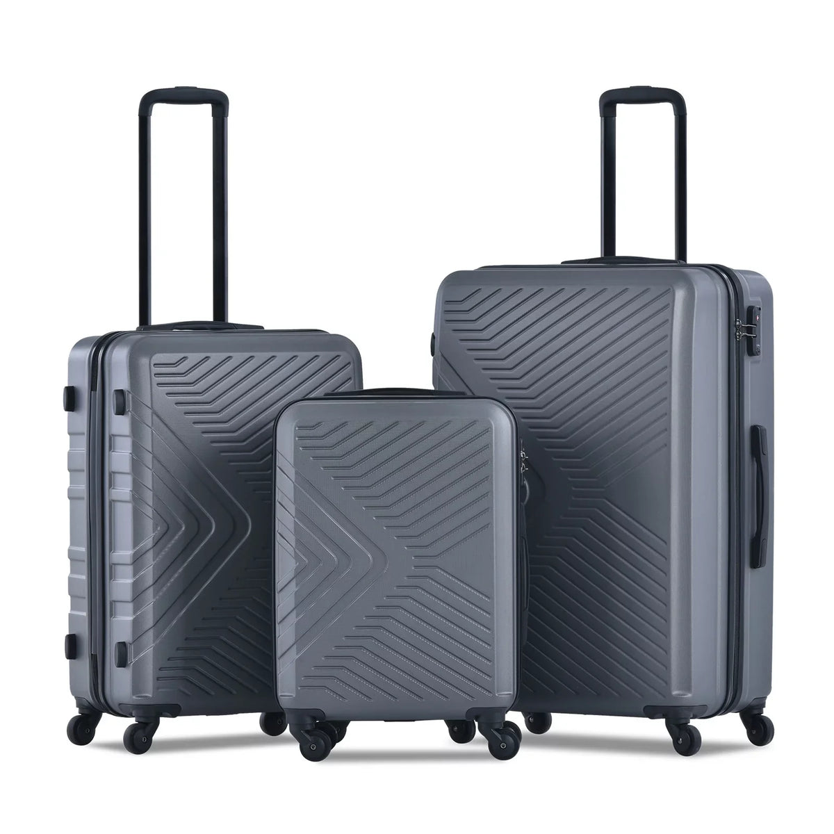 Tough ABS Luggage Set with TSA Lock - Effortless Travel