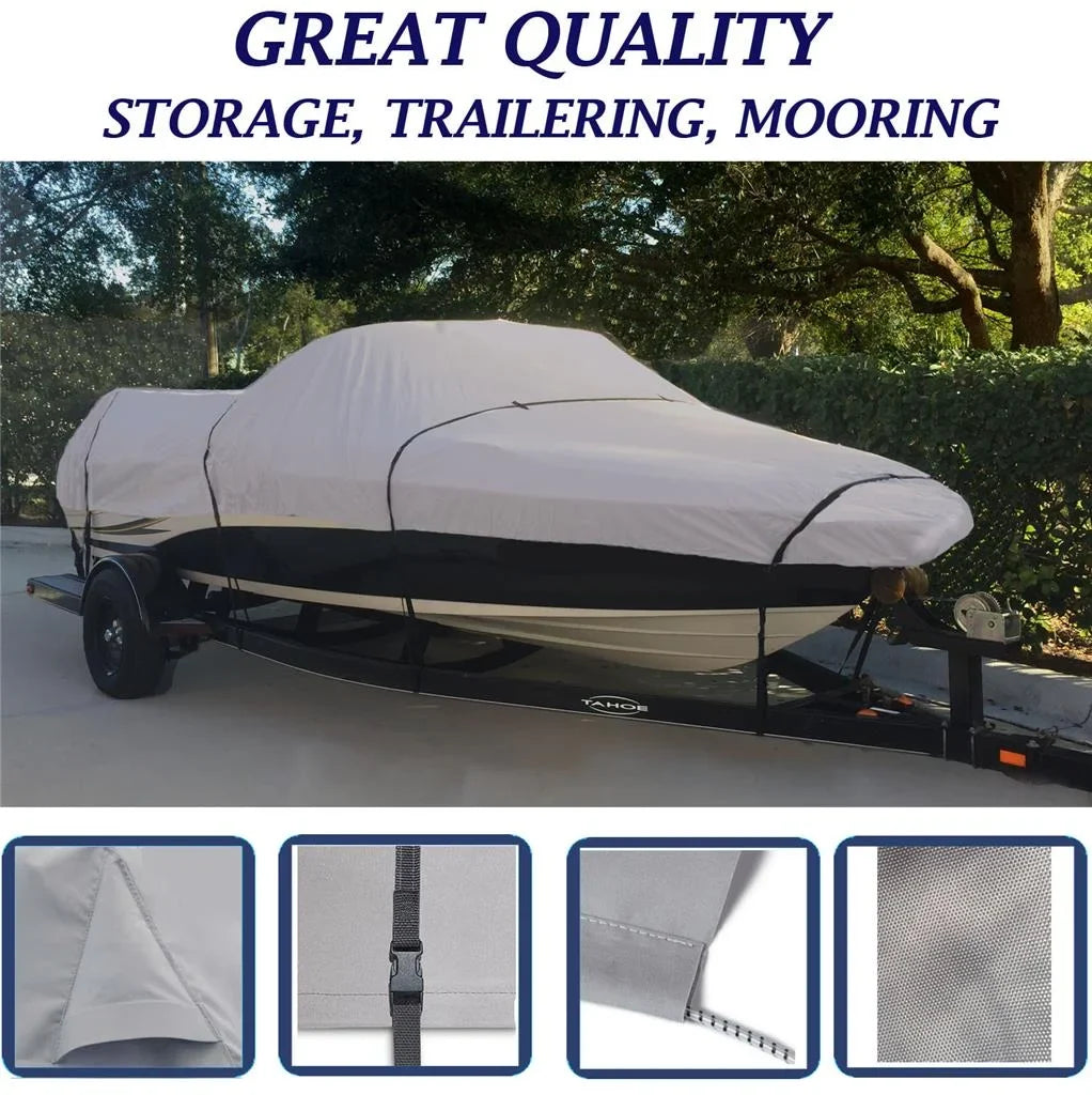 BOAT COVER Compatible for SPECTRUM DOMINATOR 16 1995 STORAGE, TRAVEL, LIFT