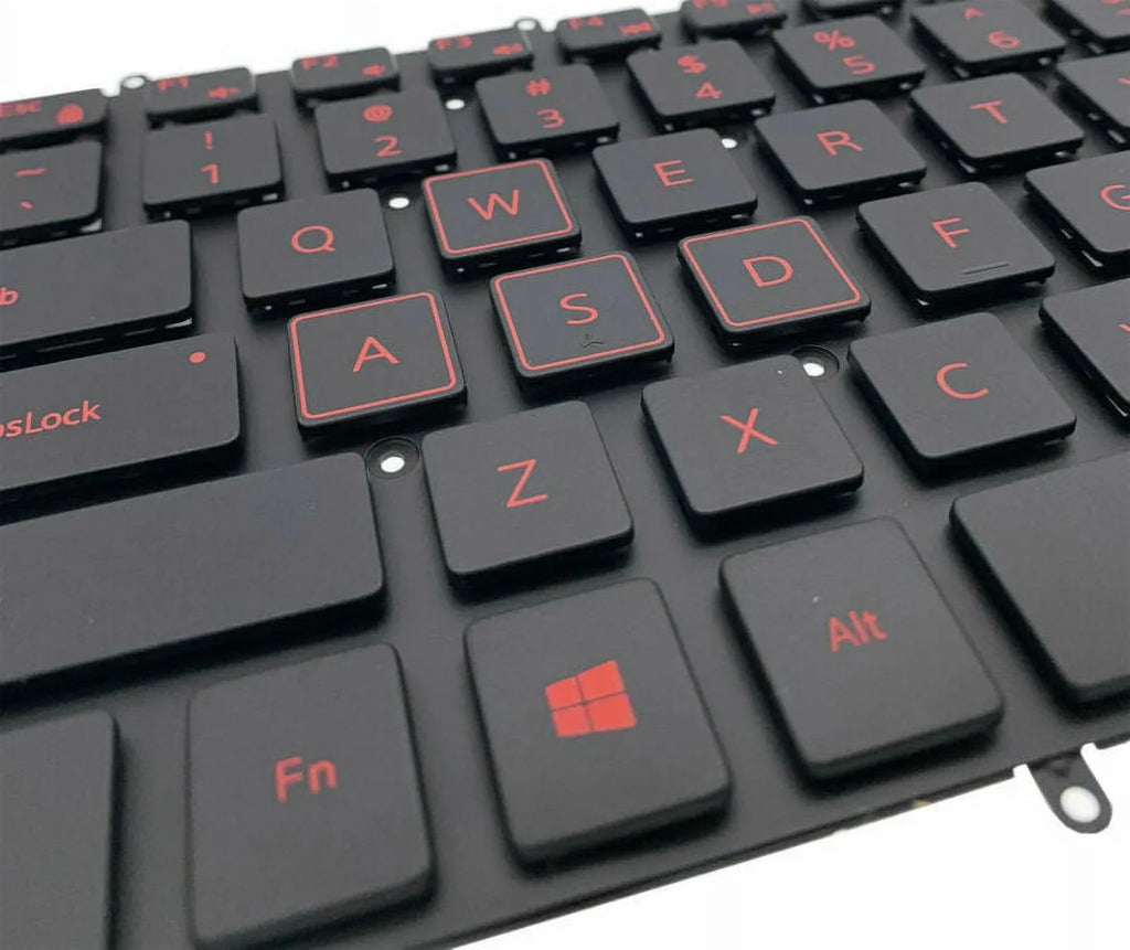 For Gaming G3-3579 3779 G5 15 5587 15-5587 Keyboard Backlit Red Characters