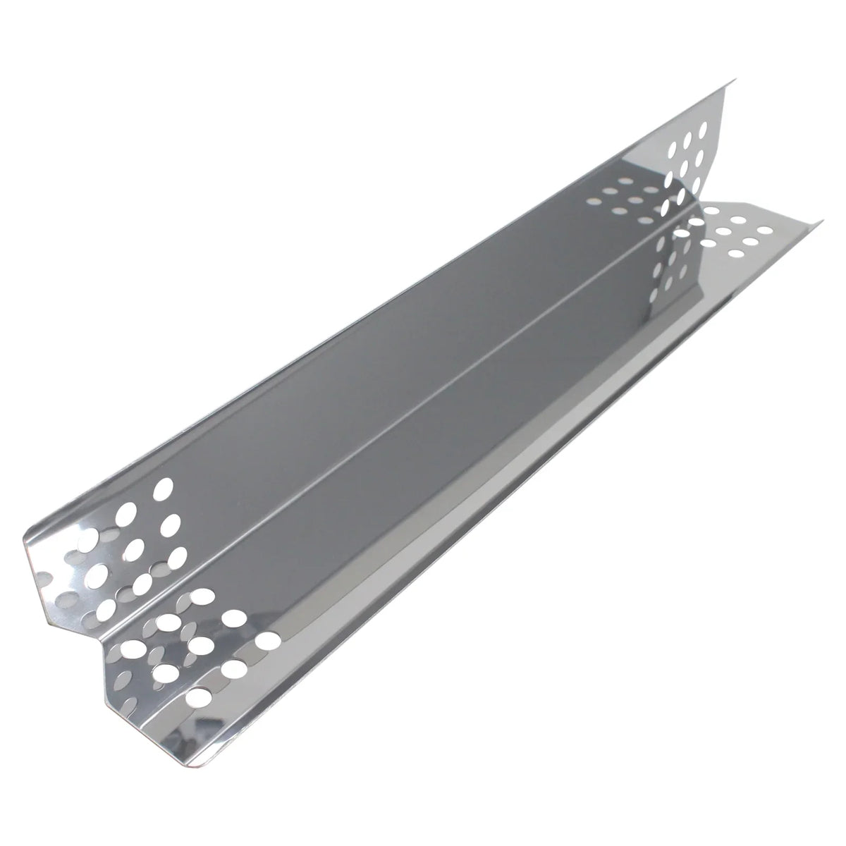 4-Pack BBQ Grill Heat Shield Plate Tent & Tube Burner Replacement Parts for Kitchenaid 720-0733 - Old - Compatible Barbeque Stainless Steel Flame Tamer, Flavorizer Bar 16 1/8" & Channel Burners