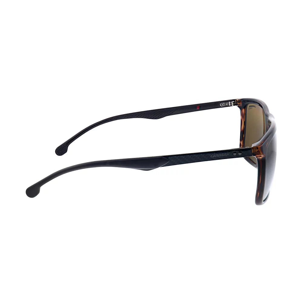 Carrera Polarized Bronze Rectangular Men's Sunglasses CARRERA 8032/S 0086/SP 57