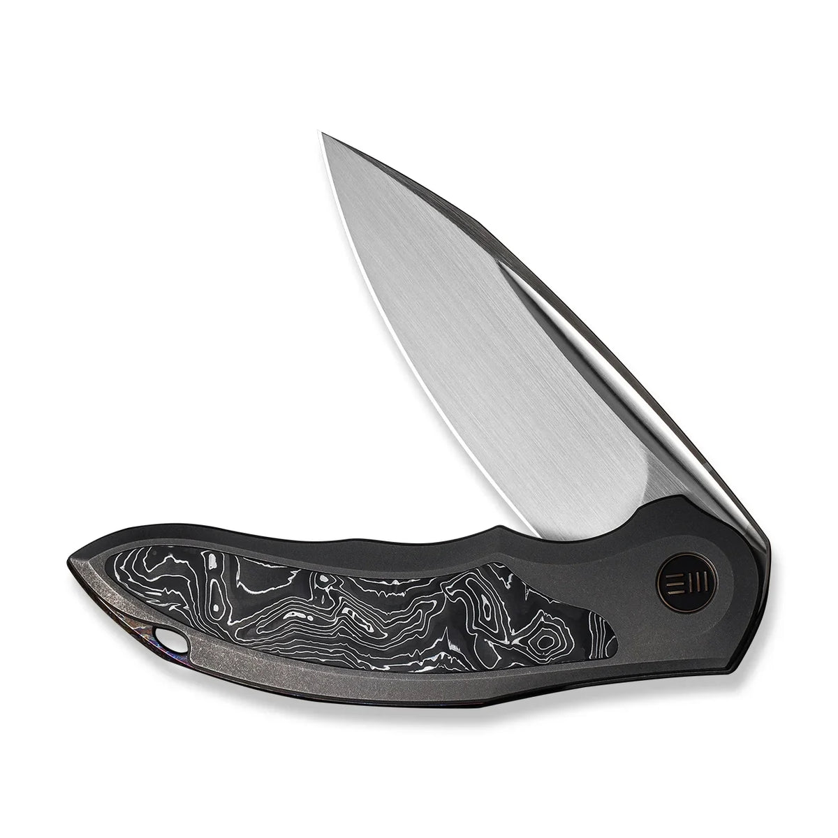 WE KNIFE Makani 21048B-2 Foil Carbon Fiber Titanium 20CV 1/200 Pocket Knives
