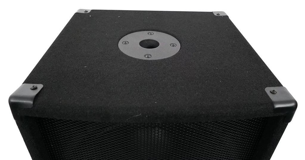 Rockville SBG1128 12" 600 Watt Passive Pro DJ Subwoofer, MDF Cabinet/Pole Mount