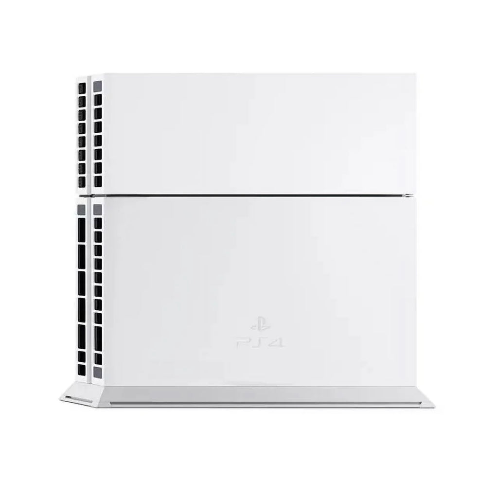 PlayStation 4 500GB Gaming Console White HDMI Cable 2 Controller with BOLT AXTION Cleaning Kit Bundle Like New